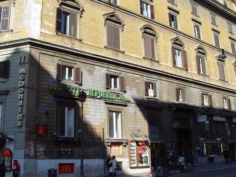 Repubblica Hotel Roma Exterior foto